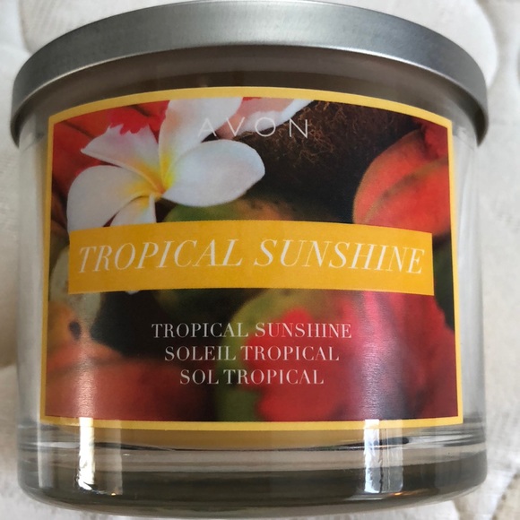Avon Accessories - Avon Tropical Sunshine Candle
